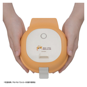 シー・シー・ピー こんがりきゃらパンケーキメーカー PUIPUIモルカー きゃらニクス オレンジ KM-PM71-PU-イメージ8