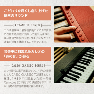 カシオ ベーシックキーボード ブラック CT-S1BK-イメージ7
