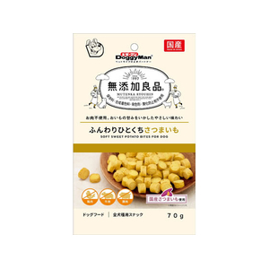 ドギーマン 無添加良品 ふんわりひとくちさつまいも 70g FCK133E-イメージ1