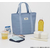 サーモス THERMOS 保冷ランチバッグ 7L トート型 ベージュ FCJ517K-RFF-0071 BE-イメージ3