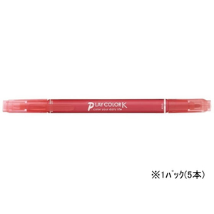 トンボ鉛筆 プレイカラーK チェリーピンク 5本 F205632-WS-PK77-イメージ1