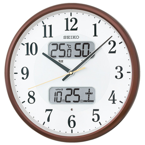 SEIKO 電波掛時計 KX383B-イメージ1