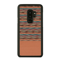 Man&Wood Galaxy S9+用天然木ケース Browny Check I12507S9P
