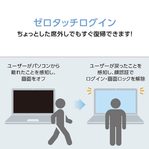 NEC 13.3型スタンダードノートブック e angle select LAVIE SOL ムーンブラック PC-S1365LAB-E5-イメージ17