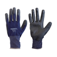 トラスコ中山 TRUSCO/5本指先補強 ウレタン背抜き手袋 L NALG-L FCA144M-3878537