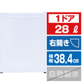 TOHOTAIYO 【右開き】28L 1ドア冷蔵庫 ホワイト TH-S28L1-WH/R