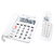 シャープ デジタルコードレス電話機(子機1台タイプ) KuaL ホワイト JDV38ECL-イメージ1