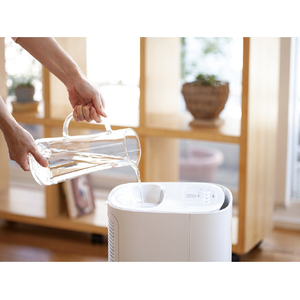 コイズミ 気化式加湿器 ホワイト KHM5512W-イメージ6