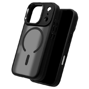 ラスタバナナ iPhone18 Pro/17Pro用 BLACK STONE METAL-M ブラック 9623IP6BBSTBK-イメージ1