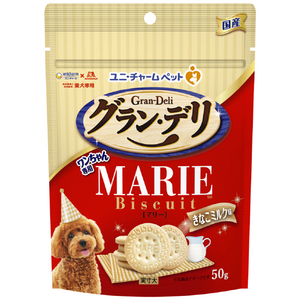 ユニ・チャーム グラン・デリ ワンちゃん専用マリービスケット きなこミルク味(50g) ｸﾞﾗﾝﾃﾞﾘﾏﾘ-ﾋﾞｽｹﾂﾄｷﾅｺﾐﾙｸ50G-イメージ1
