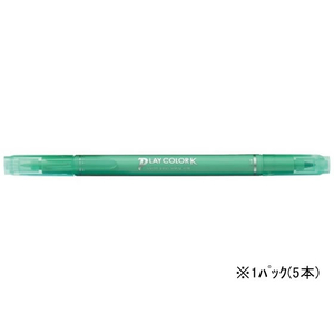トンボ鉛筆 プレイカラーK ミントグリーン 5本 F205665-WS-PK86-イメージ1