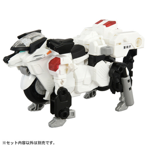 タカラトミー トミカ ジョブレイバー TJBDX ライジングポリスブレイバー デカライドアーマー白バイ DXセット ﾄﾐｶJBDXﾃﾞｶﾗｲﾄﾞｱ-ﾏ-ｼﾛﾊﾞｲDX-イメージ3