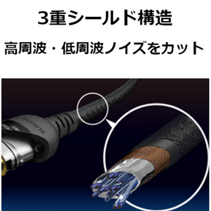 エレコム イーサネット対応 Premium HDMIケーブル(2．0m) ブラック DH-HDP14E20BK-イメージ4