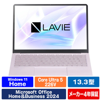 NEC 13．3型高性能ノートブック e angle select LAVIE SOL フェアリーパープル PC-S1365LAP-E5