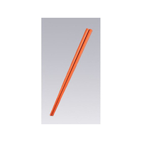 江部松商事 SPSカラー樹脂箸22.6cm 四角 10膳 すべり止め付 明茶 FC546LP-5582360