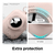 elago AirPodsPro用カラビナ付きシリコンケｰス(AirTag収納可) elago AirPodsPro サンドピンク EL_APPCSSCSO_PK-イメージ6
