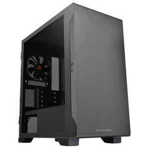 Thermaltake ミニタワー型PCケース S100 TGシリーズ ブラック CA-1Q9-00S1WN-00-イメージ1