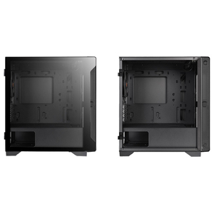 Thermaltake ミニタワー型PCケース S100 TGシリーズ ブラック CA-1Q9-00S1WN-00-イメージ3