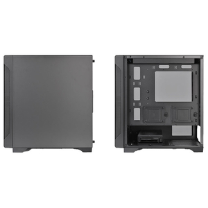 Thermaltake ミニタワー型PCケース S100 TGシリーズ ブラック CA-1Q9-00S1WN-00-イメージ4