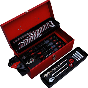 ＫＴＣ 工具セット（片開きメタルケースタイプ）［４３点］ KTC 工具セット（片開きメタルケースタイプ）［43点］ SK3435S-イメージ3