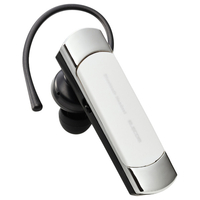 エレコム 耳掛け型 Bluetooth(R)ワイヤレスヘッドセット ホワイト LBT-HS21MPWH2