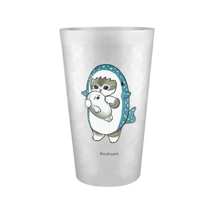 東亜金属 モフサンド アルミタンブラー 450mL サメにゃん FCD352T-53-2187-イメージ1
