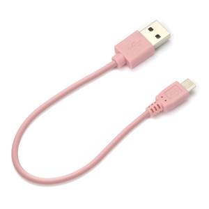PGA micro USBコネクタ USBケーブル 15cm ピンク PG-MUC01M04 PGA micro USBコネクタ USBケーブル 15cm ピンク PG-MUC01M04