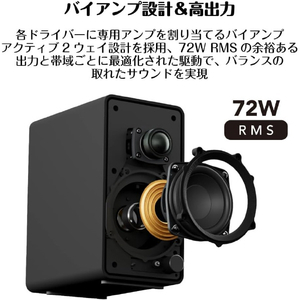 creative ハイレゾ対応Hi-Fi デスクトップスピーカー 「Creative XF1」 ホワイト SP-XF1-WH-イメージ7