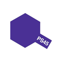 タミヤ ポリカーボネートスプレー PS-45 フロストパープル PSｽﾌﾟﾚ-45ﾌﾛｽﾄﾊﾟ-ﾌﾟﾙN