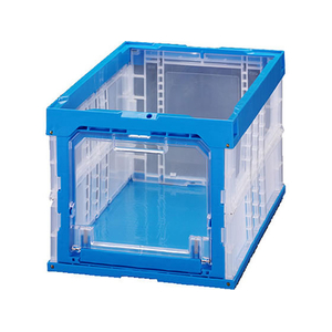 三甲 530×366×321mm／50.8L 折畳コンテナ 5個 FCJ874L-EA506AA-15A-イメージ1