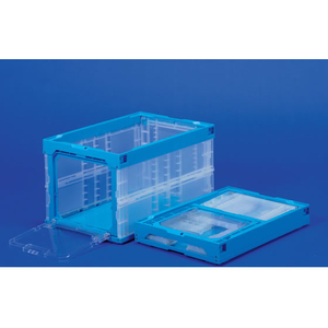 三甲 530×366×321mm／50.8L 折畳コンテナ 5個 FCJ874L-EA506AA-15A-イメージ2