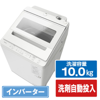 日立 10．0kgインバーター全自動洗濯機 ビートウォッシュ ホワイト BW-V100M W