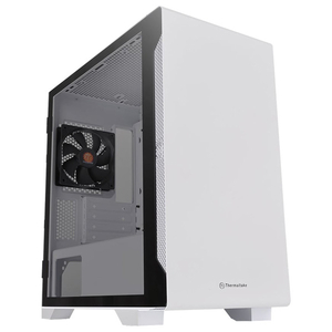Thermaltake ミニタワー型PCケース S100 TGシリーズ ホワイト CA-1Q9-00S6WN-00-イメージ1
