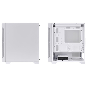 Thermaltake ミニタワー型PCケース S100 TGシリーズ ホワイト CA-1Q9-00S6WN-00-イメージ5
