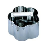 霜鳥製作所 S印 No.398 ステン ごはん抜型 (梅) FCL5550-010029001