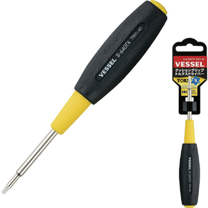 ベッセル クッショングリップトルクスドライバー　Ｂ－６４０ＴＸ　Ｔ９Ｈ×４０ B-640TX-T9H-40-イメージ2