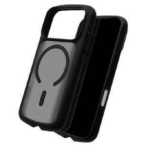 ラスタバナナ iPhone18 Pro/17Pro用 BLACK STONE ARMOR-M ブラック 9625IP6BBSTBK-イメージ1