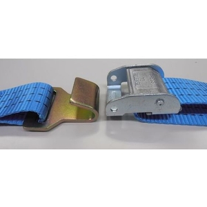 テザック TESAC/ラッシングベルト(ベルト荷締機)カムバックル式エンドレスフックタイプ FC081GZ-1026640-イメージ3
