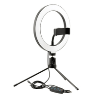 リングライト 8インチ LEDリングライト Amazon | LEDリングライト - OhaYoo 外径8in USBライト 3色