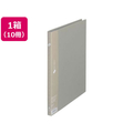 プラス クリアーファイル スーパーエコノミー A4 グレー FCC5130-88420/FC-122EL