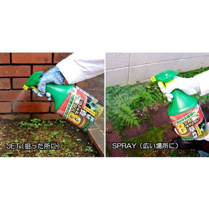 アース製薬 アースカマイラズ 草消滅 スプレー 700ml 除草剤 FCT9447-イメージ2