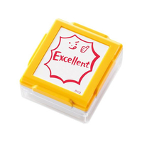 シヤチハタ いいね!スタンプくん イエロー10Excellent FC170PM-PEW-A1-R-10