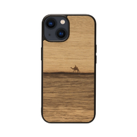 Man & Wood iPhone 15用MagSafe対応天然木ケース Terra I25509I15