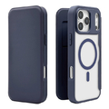 ラスタバナナ iPhone17 Pro Max用ハイブリッド 手帳ケース 磁力充電対応 ネイビー 9086IP5DBHPMNV