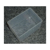 エスコ パーツケース小皿 4個 55×79×47mm FCY0645-EA661AA-55