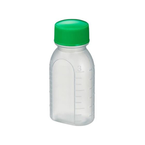 エムアイケミカル 投薬瓶PPB(未滅菌)少数包装 プラスチック薬瓶 08-2850-2103 キャップ:緑 30CC(10ポンイリ) FCF606Y-08-2850-2103-イメージ1