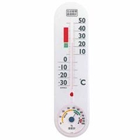 エンペックス 生活管理温湿度計 ホワイト TG-2451
