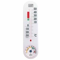 エンペックス 生活管理温湿度計 ホワイト TG-2451