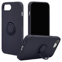 ラスタバナナ iPhone 16e用TPUリングケース ネイビー 8679IP5ETPRNV