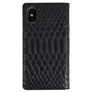 GAZE iPhone XS Max用ケース Matt Python Diary ブラック GZ13510I65-イメージ2